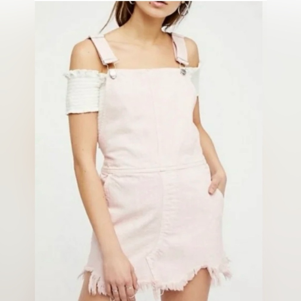 NWT Free People Torn Up Jumper Dress